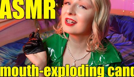 ASMR: candy! Chewing video!