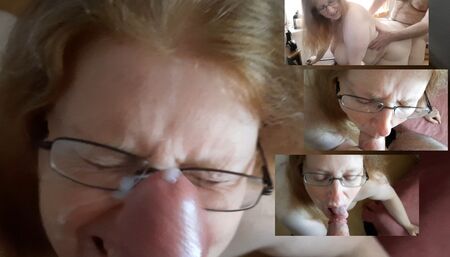 Spontaneously and unadorned fucked and sprayed