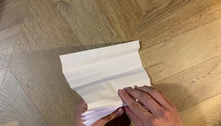 ASMR fan origami