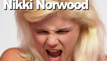 Nikki Norwood naked pink dildo