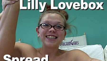 Lilly lovebox breastplay spread pink fishhook