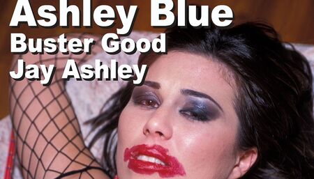 Ashley Blue & Buster Good & Jay Ashley BDSM Anal DP A2M Facials