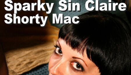 Sparky Sin Claire & Shorty Mac suck fuck facial