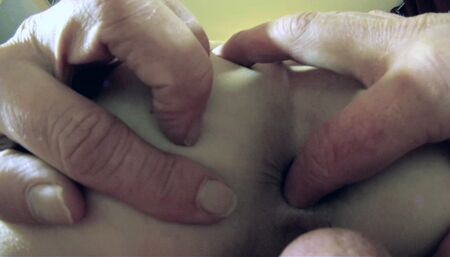 Simultaneous orgasm after anal sex