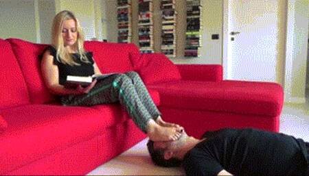 GODDESS KALYPSO - Human footstool 7 - REMASTERED