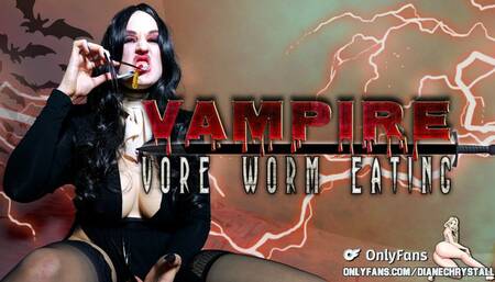 VORE Vampire Queen Eating Your Transformed Worm Body 4K