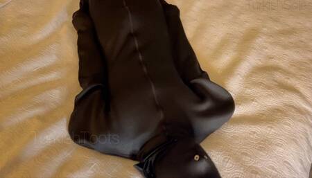 4’7 Little Taking Bare Ass Farts After Cumming Without Permission