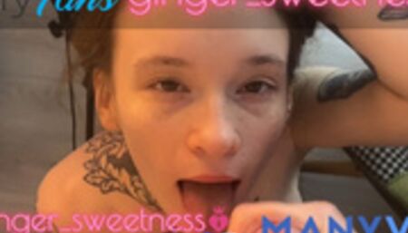 redhead schoolgirl teen loves sucking classmate after school