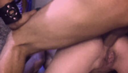 Tiny Hotwife gets Her Ass Fucked. A Dude holds her down so hubby can pound her little tight ass !