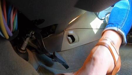 Volvo Cranking In Heels & Barefoot