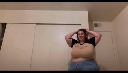 BBW Short Shorts Too Tight