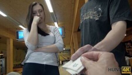 Bowling game is boring but sex with teen cutie can cheer up