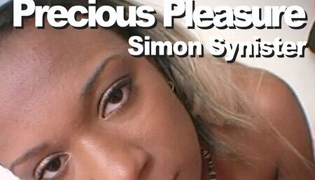 Precious Pleasure & Simon Synister Bottomless pussy rub & handjob