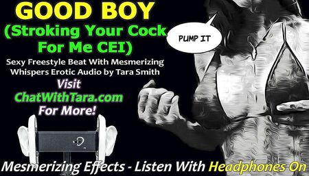 Audio only - good boy stroke for me cei sexy freestyle beats mesmerizing whispers erotic audio by Tara Smith