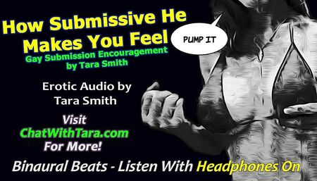 Audio only - how submissive he makes you feel bottom boy encouragement erotic audio by Tara Smith