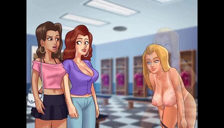 Summertime Saga: checking the milf before going to college ep.25