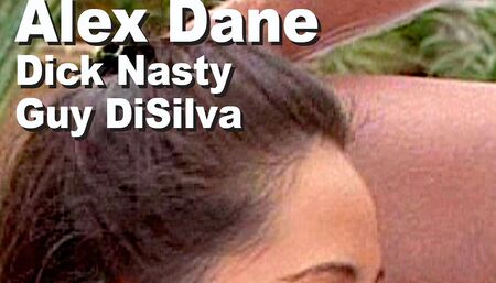 Alex Dane & Dick Nasty & Guy DiSilva suck fuck anal DP