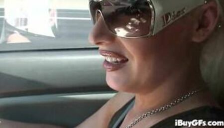 POV blowjob action with Candy Manson