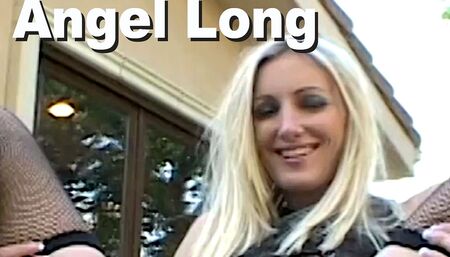 Angel Long spread patio pee