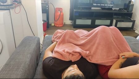 Stepson caught masturbating