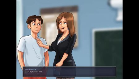 Summertime Saga:  suck the lollipop for me ep.29