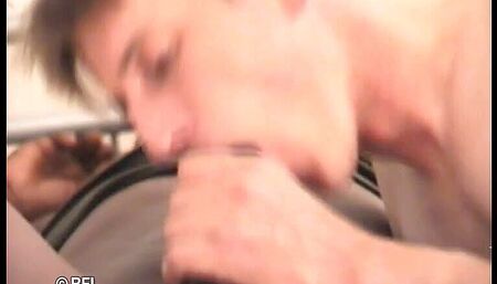 Two horny young men weary of the ongoing isolation