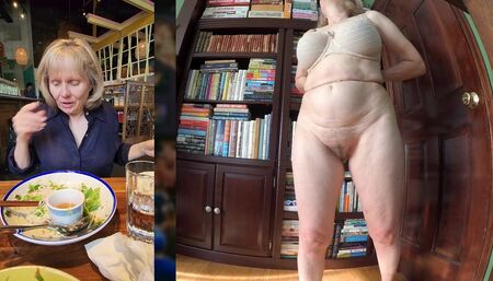 Hottie mature showing off for you