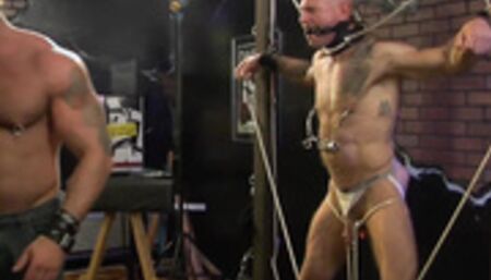 Master Tober has Duncan and Cullen all tied up