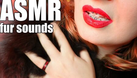 ASMR fur fetish - fur sounds