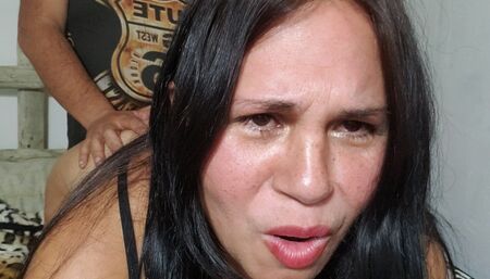 Mommy anal fucked by husband boss