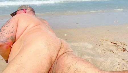 Retired football coach gets naked in key west Florida