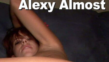 Alexy Almost Strips Toys Masturbation