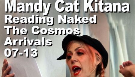 Mandy Cat Kitana Reading Naked The Cosmos Arrivals 1st Spread-Leg Vagcam