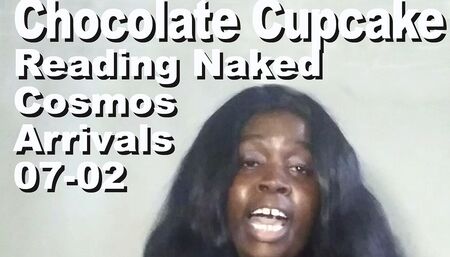 Chocolate cupcake reading naked The Cosmos Arrivals