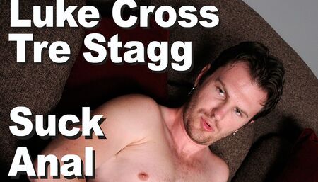 Luke Cross & Tre Stagg suck anal cumshot