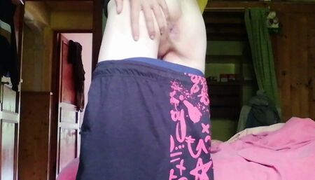 Namas get home he runs and takes out his milk for snack