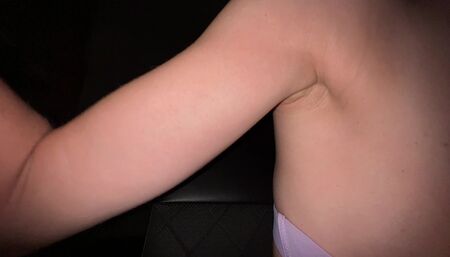 Close up arm and armpit worship and dirty talk