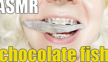 Eating in braces food fetish chocolate