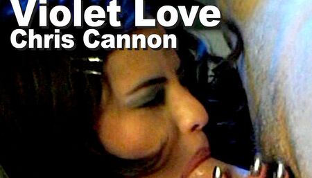 Violet Love & Chris Cannon strip eat suck fuck facial GMDA_NVM22_D