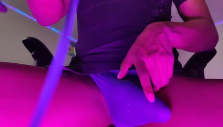 Playing under my desk