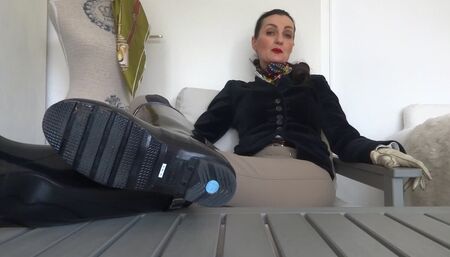 Smell cheese toes and cum under strict cheese breeding