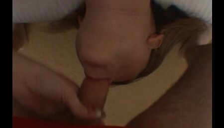 Huge tits blonde model gets tit fucked and blow a big dick