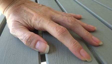 Only long natural fingernails