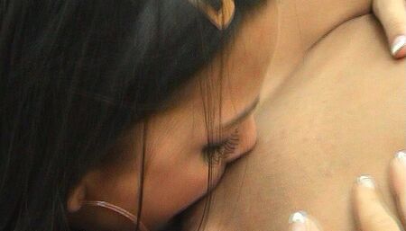 Hot and sexy MILF seduced her friend with big booty