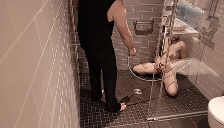 Watergames for the Slavegirl Emily Addams