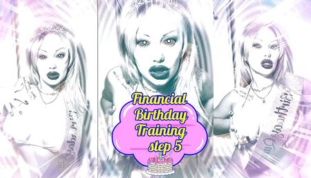 Mesmerizing Financial Training from Birthday Goddess! Step 5