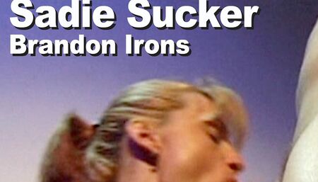 Sadie Sucker & Brandon Irons Strip Suck Facial