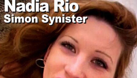 Naudia Rio & Simon Synister panties suck facial