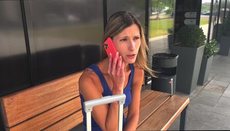 Missed the train and cheated on the waiting friend!