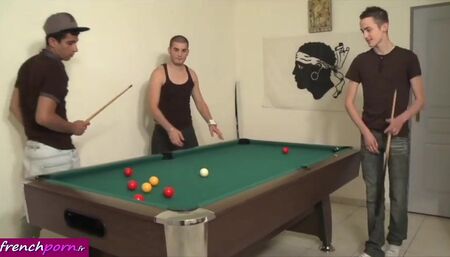FrenchPorn - Threesome between interracial twinks